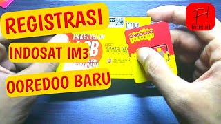 Cara registrasi kartu indosat ooredoo [upl. by Asiole]