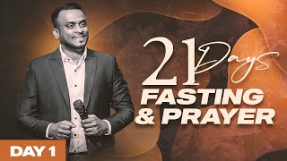 🔴Live  21 Days of Prayer amp Fasting Day 1  Pastor Gersson Edinbaro  Powercentral Church [upl. by Busey]