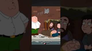 Peter with homeless people be like funny comedy familyguy peter [upl. by Kcirdec752]