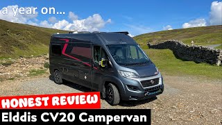 Our ELDDIS CV20 Campervan  A year on including VAN TOUR  HONEST REVIEW [upl. by Lotsyrk]