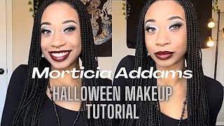 Morticia Addams Halloween Makeup Tutorial ♡ [upl. by Grey]