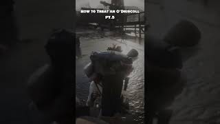 HOW TO TREAT AN ODRISCOLL PT5rdr2 gaming gamingitalia reddeadredemption rockstar funny [upl. by Yereffej70]