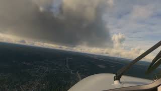 Landing in Duluth Minnesota  KDLH DLH  Duluth International Airport flightlanding fs2020 [upl. by Ferguson]