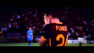 Alessandro Florenzi amazing long shot  AS Roma  Barcelona [upl. by Navaj]