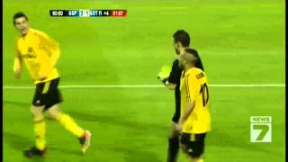 Beroe  Botev Plovdiv Stanislav Kostov disallowed goal [upl. by Arodnap]