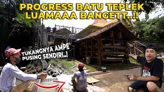 107 PENDOPO  INI ALASAN KENAPA PEMASANGAN BATU TEPLEK LAMA BANGET [upl. by Erasme]