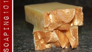 How to Make Carrot Soap with silk S2W10 [upl. by Yrahca]