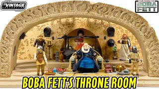 Star Wars Vintage Collection Boba Fetts Throne Room Review [upl. by Naaitsirhc971]