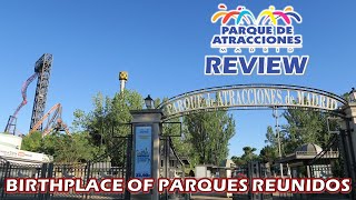 Parque de Atracciones de Madrid Review Theme Park in Spain Capital  Birthplace of Parques Reunidos [upl. by Sunderland]