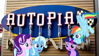 Ponies on Autopia  DisneyLand [upl. by Roseline]