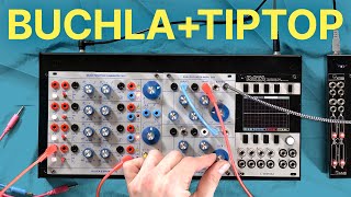 Buchla amp TipTop Audio  Classic Noise  258t Dual Oscillator and 281t Quad FUNction Generator [upl. by Gosser]