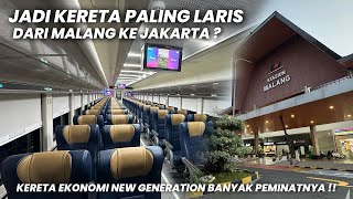 KERETA PALING WORTH IT amp BANYAK DIMINATI‼️Naik KA Majapahit Ekonomi New Generation Malang  Jakarta [upl. by Egiarc]