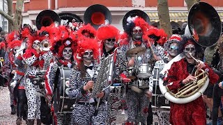 Fasnacht in Lörrach Großer Umzug 20192 [upl. by Jereld]