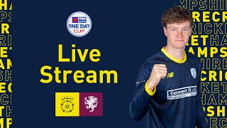 Live Stream Hampshire v Somerset  Metro Bank One Day Cup [upl. by Ahsikym]