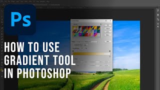 How to use gradient tool in photoshop [upl. by Fang990]