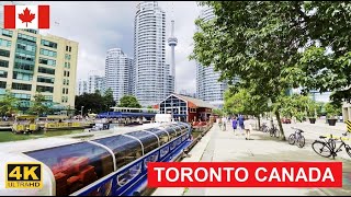 TORONTO The Biggest City in Canada 4K🇨🇦 [upl. by Tamra]