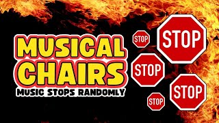 Floor is Lava musical chairs music with stops 🔥 musical chairs game [upl. by Sirdi582]