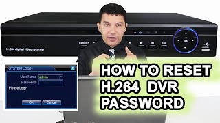 How to reset H264 Network DVR for lost password using password generators [upl. by Oicnaneb]