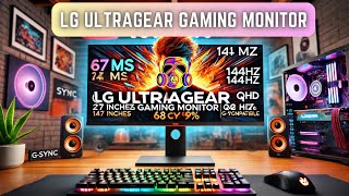 LG UltraGear 27GN800B Review  Best Value for Money 1440P 144Hz Gaming Monitor [upl. by Eicnan]