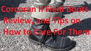 Corcoran II Field Boots Review and Tips on Care [upl. by Hatti]