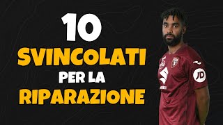 10 SVINCOLATI da PRENDERE all ASTA di RIPARAZIONE FANTACALCIO [upl. by Ellehcear135]