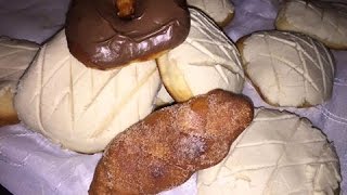 COMO HACER PAN DULCE  CONCHAS CASERAS  DONAS CASERAS [upl. by Dnomyad]