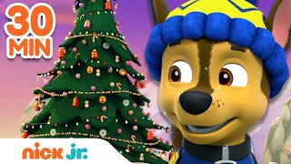 PAW Patrol BEST Holiday Rescues ❄️  30 Minute Compilation  Nick Jr [upl. by Rinaldo]