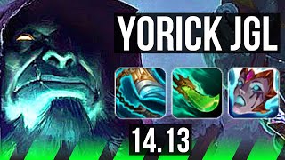 YORICK vs HECARIM JGL  14116 Legendary 40k DMG  VN Master  1413 [upl. by Gustafson]