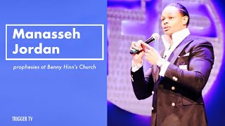 Prophet Manasseh Jordan prophesies at Benny Hinns Church  Trigger TV [upl. by Loram411]