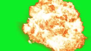 Green screen explosion [upl. by Comethuauc423]