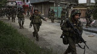 Philippines Fights Islamic Militants in Marawi [upl. by Ramburt]