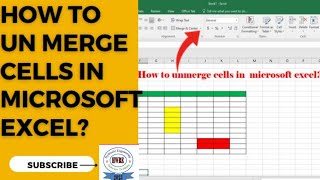 How to unmerge multiple merged cells in excelhydraulicengineering8463 2024hydropower [upl. by Marna223]