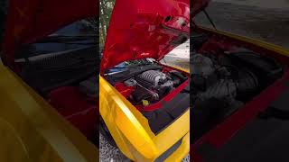 Hellcat supercharger whine is crazy Pt6 exhaust automobile carmodification cartok hellcat [upl. by Lihas]