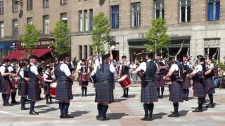 Grade 3 Bowhill and District Pipe Band Dundee Scotland [upl. by Lilybelle250]