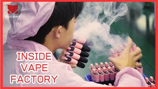 Do they REALLY test every single vape by mouth  Top Factory [upl. by Artenahs]