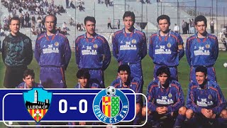 Resumen Lleida 00 Getafe LaLiga2 199495 [upl. by Mahalia]