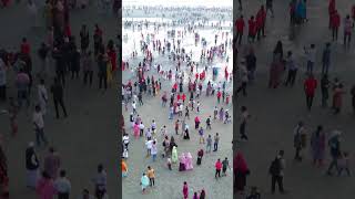 কক্সবাজার জনসমুদ্র Drone View sorts youtubeshorts viralshort foryou dronview [upl. by Ainitsirhc]