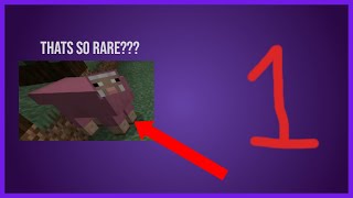 ISNT THAT REALLY RARE  Minecraft Hardcore 1 [upl. by Cris]