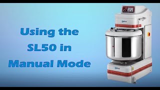 How to operate a spiral mixer in manual mode [upl. by Theona971]