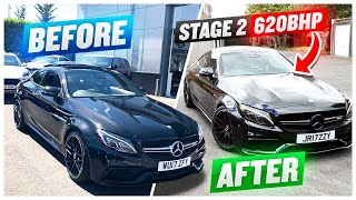 Building a 620 BHP C63s AMG in 5 Minutes 🔥🤯 COMPLETE TRANSFORMATION [upl. by Sergeant]