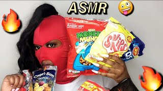 ASMR BRITISH SNACKS CRISPS Walkers Quavers Sensations Skips CRUNCHY MUKBANG amp TALKING [upl. by Norah]