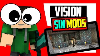 🔴como tener vision nocturna infinita en minecraft bedrock y java 119 sin mods minecraft [upl. by Netty526]