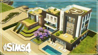 Sims 4 FOR RENT  Premium Modern Apartments 4 in 1 NO CC  Speed Build [upl. by Annawit]