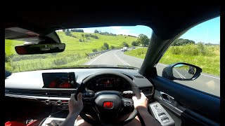 2023 Civic Type R POV  Australian Country Road [upl. by Derina]