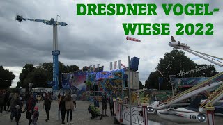 Dresdner Vogelwiese 2022 Alle Hauptattraktionen vom quotSommerquotRummel in Dresden [upl. by Aehcsrop886]