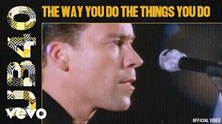 UB40  The Way You Do The Things You Do Official Music Video [upl. by Aerbma835]