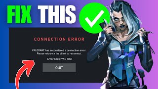 Valorant Connection Error Code VAN 1067 How To Fix [upl. by Brok]