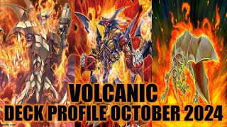 VOLCANIC DECK PROFILE OCTOBER 2024 YUGIOH [upl. by Ellinnet]