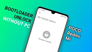 How To Unlock Bootloader Without PC Redmi POCO Xiaomi  Bootloader Unlock  Dot SM [upl. by Aicelav]