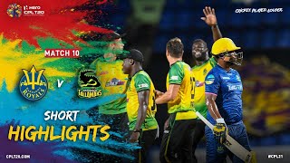 Highlights  Barbados Royals vs Jamaica Tallawahs  Match Highlights [upl. by Risteau]